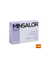 Minsalor Oligoelementos - Draslík, horčík, jód, mangán, zinok / Na redukciu hmotnosti, 20 ampuliek na pitie Arte<tc>san</tc>oi