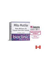 Mito Motile™ Male Wellness Kit - Receptúra ​​na plodnosť pre mužov, 30 balení <tc>Natural Factors</tc>