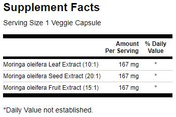 Moringa oleifera 501 mg - 60 kapsúl