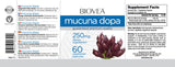 Mucuna DOPA 250 mg / 60 čiapky