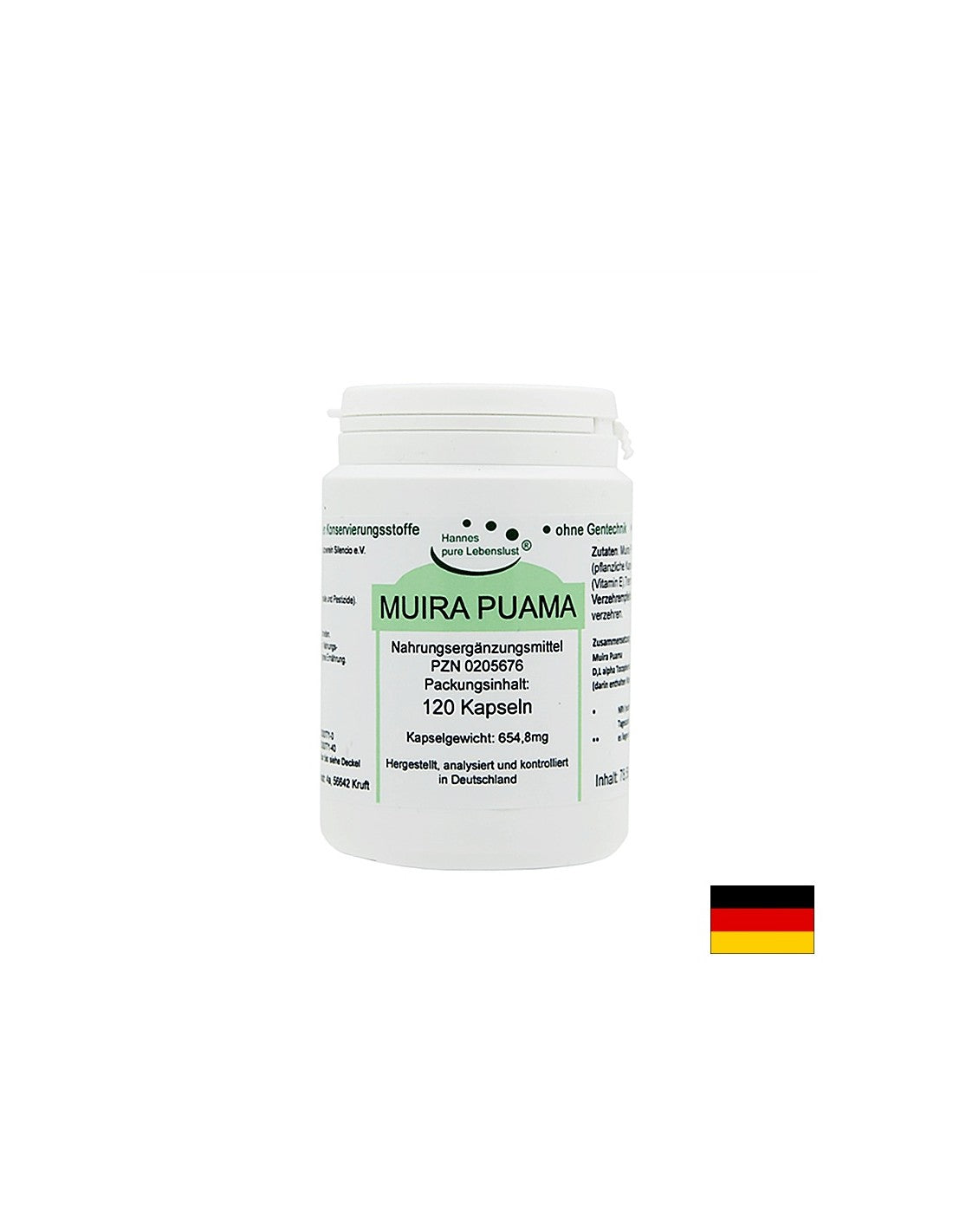 Muira Puama - Muira Puama (Natural Afrodisiac), 120 kapsulov el compra