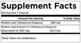 Extrakt z mulleínových listov 312,5 mg - 60 kapsúl