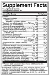 Multi Gummies - Raspberry 60 želé cukrovinky