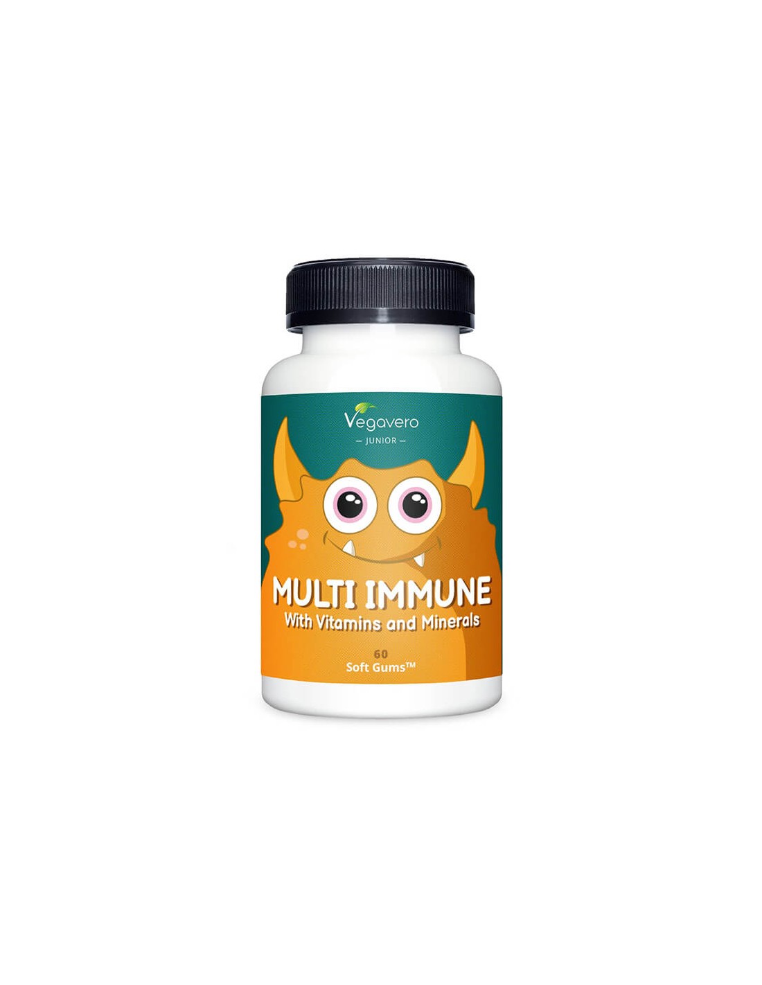 Multi Immune s vitamínmi a minerálmi - Multiimunitné vitamíny a minerály pre deti, 60 gélových tabliet <tc>Vegavero</tc>
