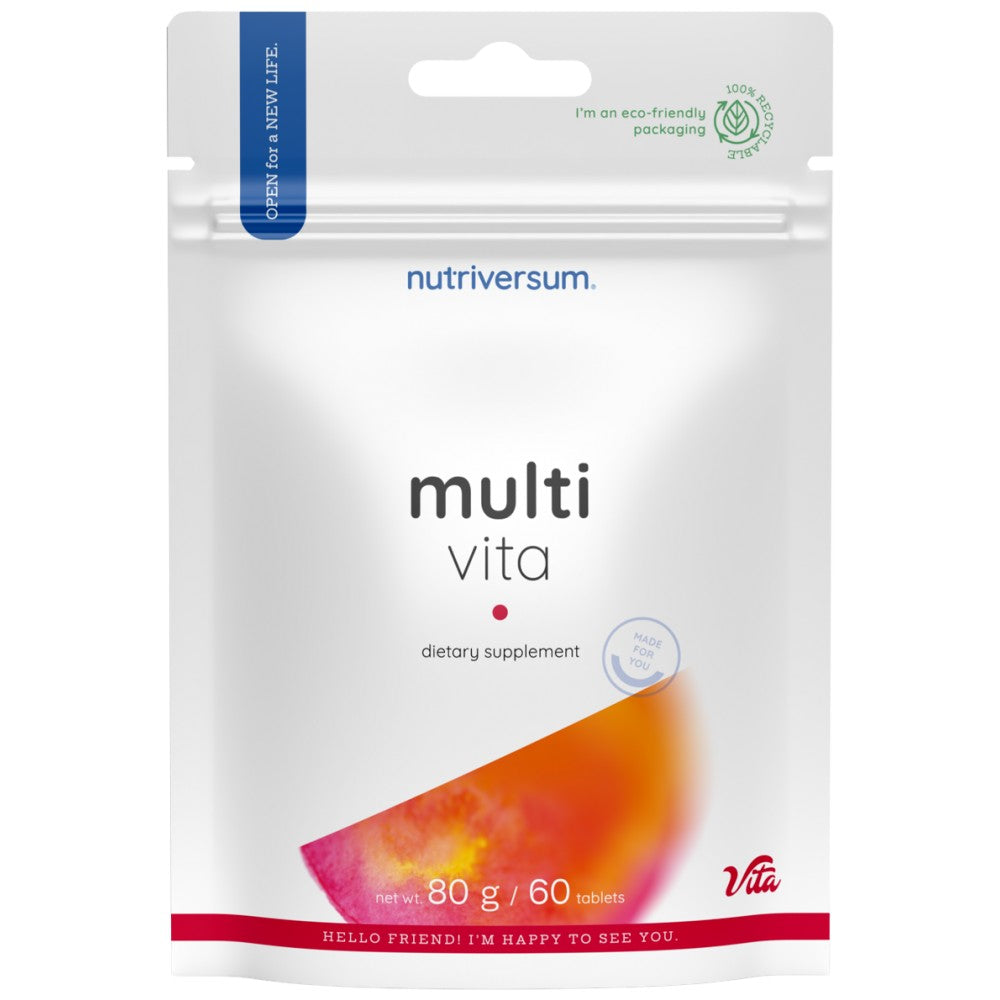 Multi Vita | Komplexný multivitamínový vzorec - 60 tabliet