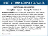 Vitalita komplexu viacerých vitamínov - 90 kapsúl