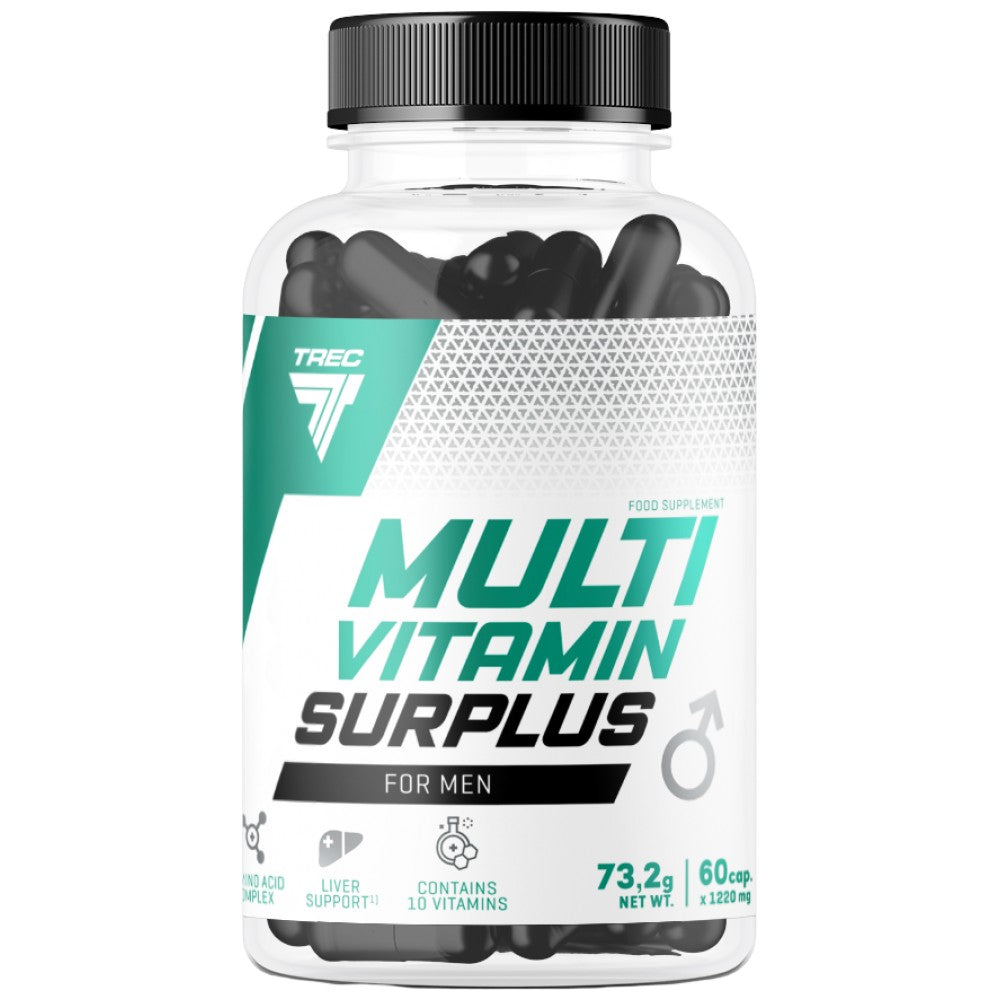 Prebytok viacerých vitamínov pre mužov - 60 kapsúl