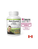MultiFactors pánske vitamíny a minerály, 90 V kapsuly <tc>Natural Factors</tc>
