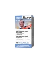 MultiSure® Muži / multivitamíny pre mužov (s luteínom, lykopénom a pílkou), 80 kapsúl