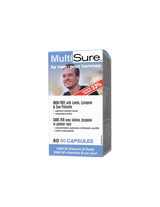 MultiSure® Muži / multivitamíny pre mužov (s luteínom, lykopénom a pílkou), 80 kapsúl