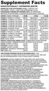 Multivitamínová kvapalina Bez cukru 500 ml