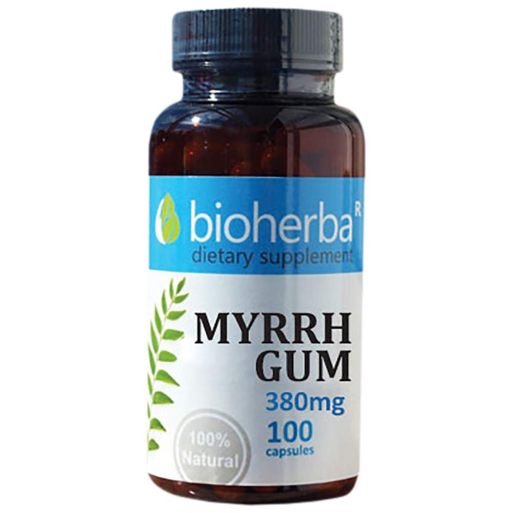 Myrrh gum 380 mg - 100 kapsúl