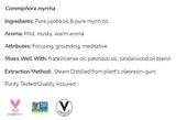 Myrrh Oil Blend | Commiphora myrrha - 30 ml