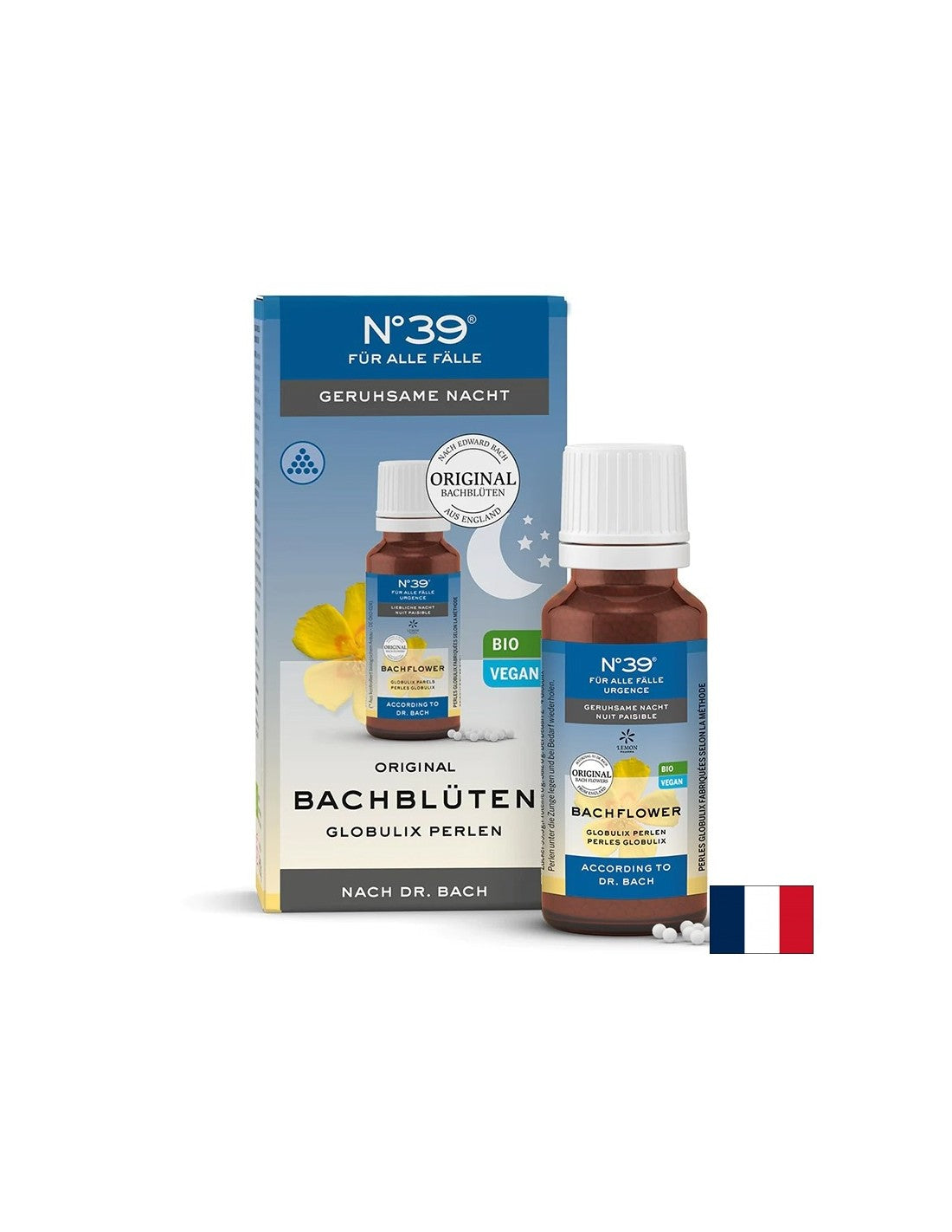 Globule Dr. Bacha - N°39 Dobrý nočný spánok, 20 g <tc>Lemon Pharma</tc>