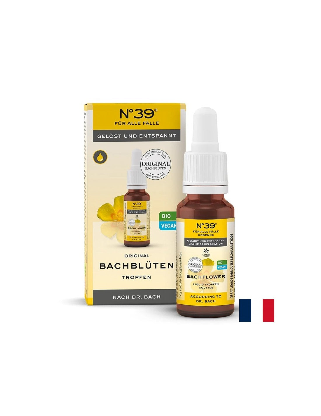 Bach klesne č. 39 - Núdzové (stres a úzkosť), 20 ml