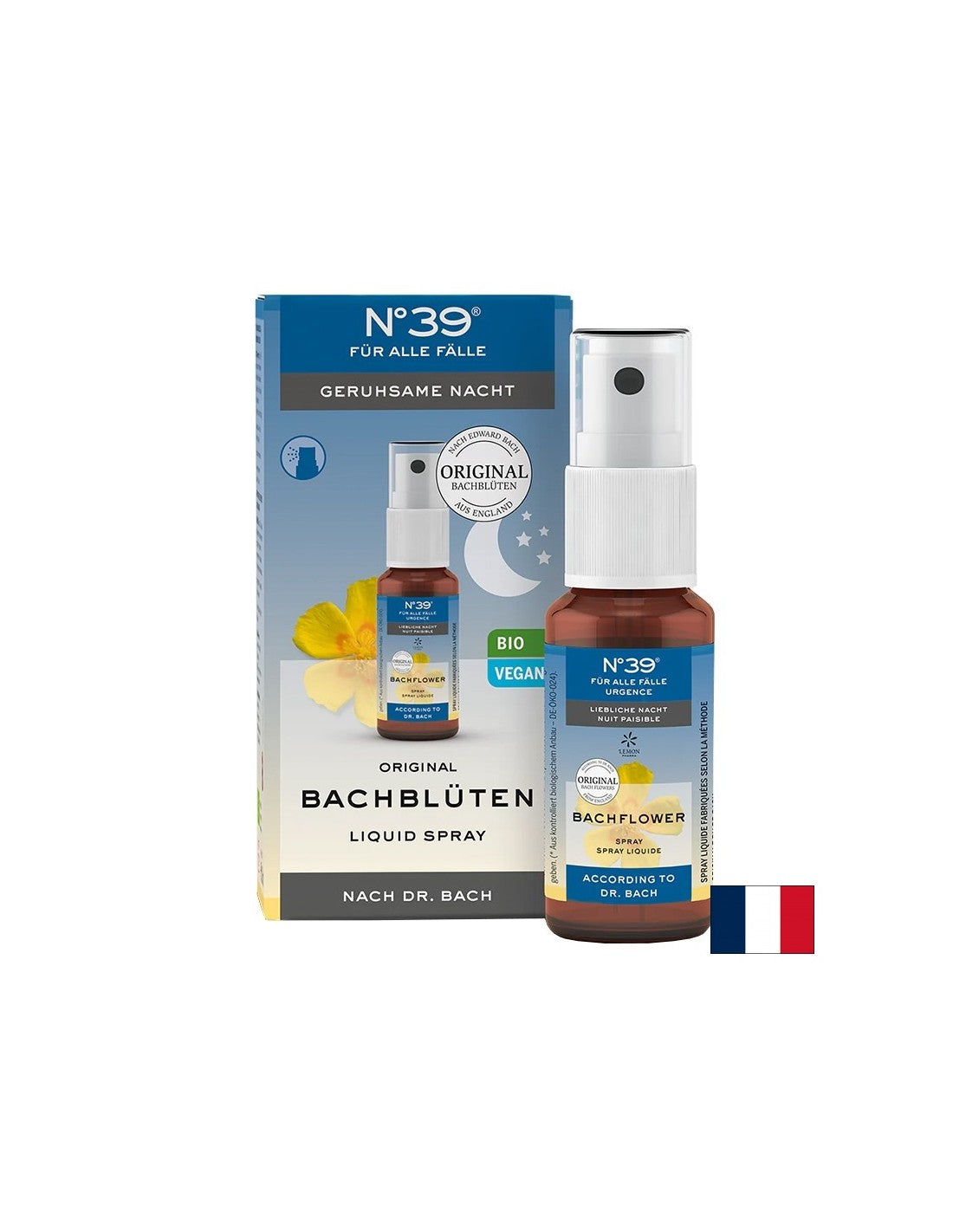 Dr. Bach Spray - N°39 Dobrý nočný spánok, 20 ml <tc>Lemon Pharma</tc>