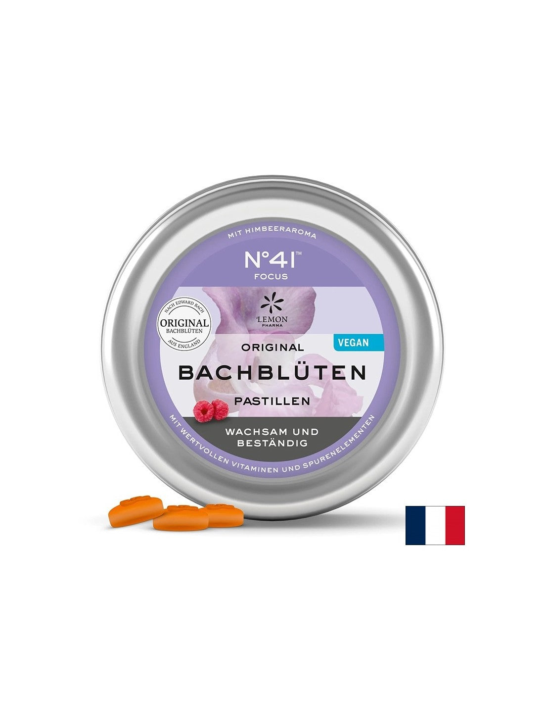 Dr. Bach pastilky - N°41 Focus, 50 g (~ 40 kusov) <tc>Lemon Pharma</tc>