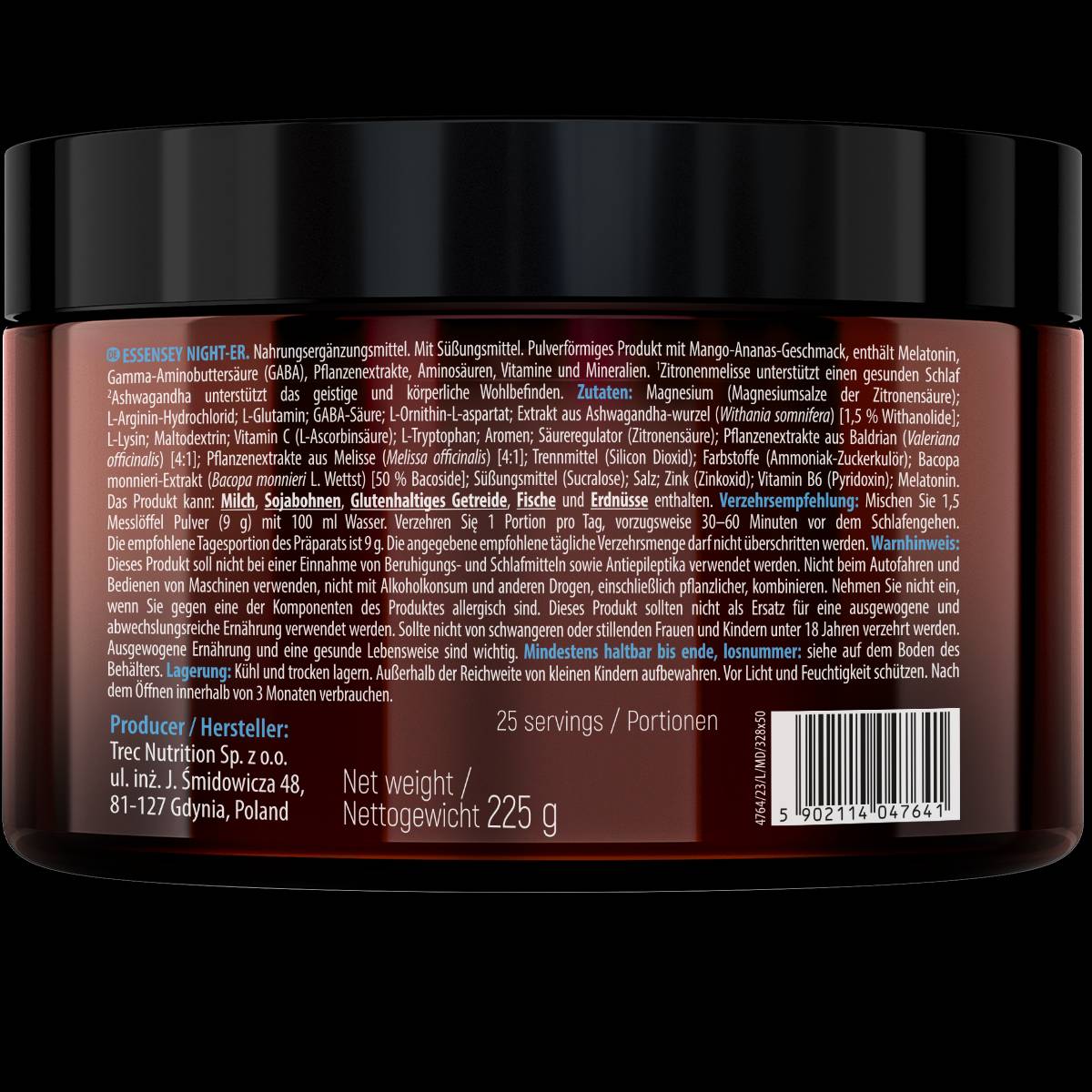 Night-er | Spánok a nálada s 15 ingredienciami - 225 gramov