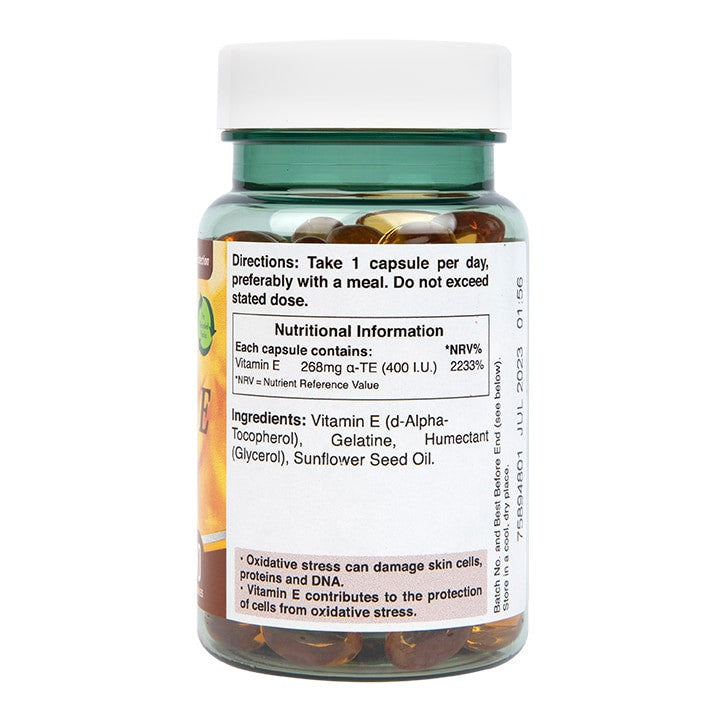 Prírodný vitamín E 400 IU - 90 kapsúl