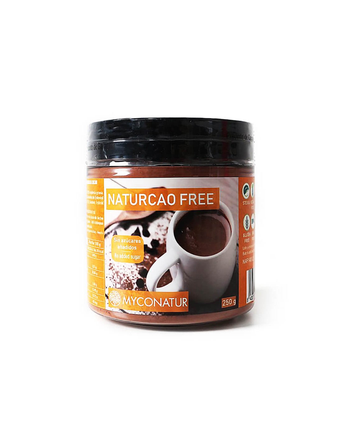 Naturcao Free, Bio - Prírodný organický kakaový prášok, 250 g <tc>Myconatur</tc>