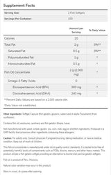 Omega 3 1000 mg | Softgels rybích želatín - 200 gélových kapsúl
