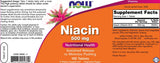 Niacín 500 mg - 100 tabliet