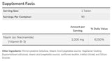 Niacinamid 1000 mg - 90 tabliet