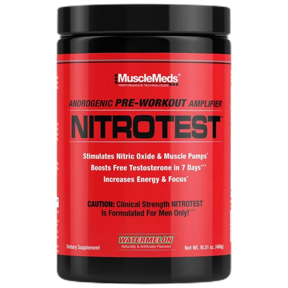 Nitrotest Androgénne predbežné cvičenie 468 gramov