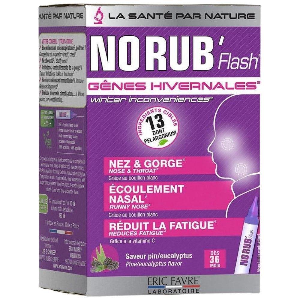 Žiadny rub 'blesk | Pre zimné nepríjemnosti - 12 x 10 ml