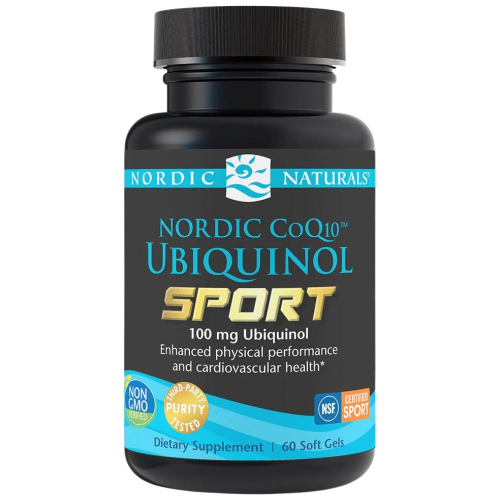 Nordic Coq10 ubichinol Sport 100 mg - 60 gélových kapsúl