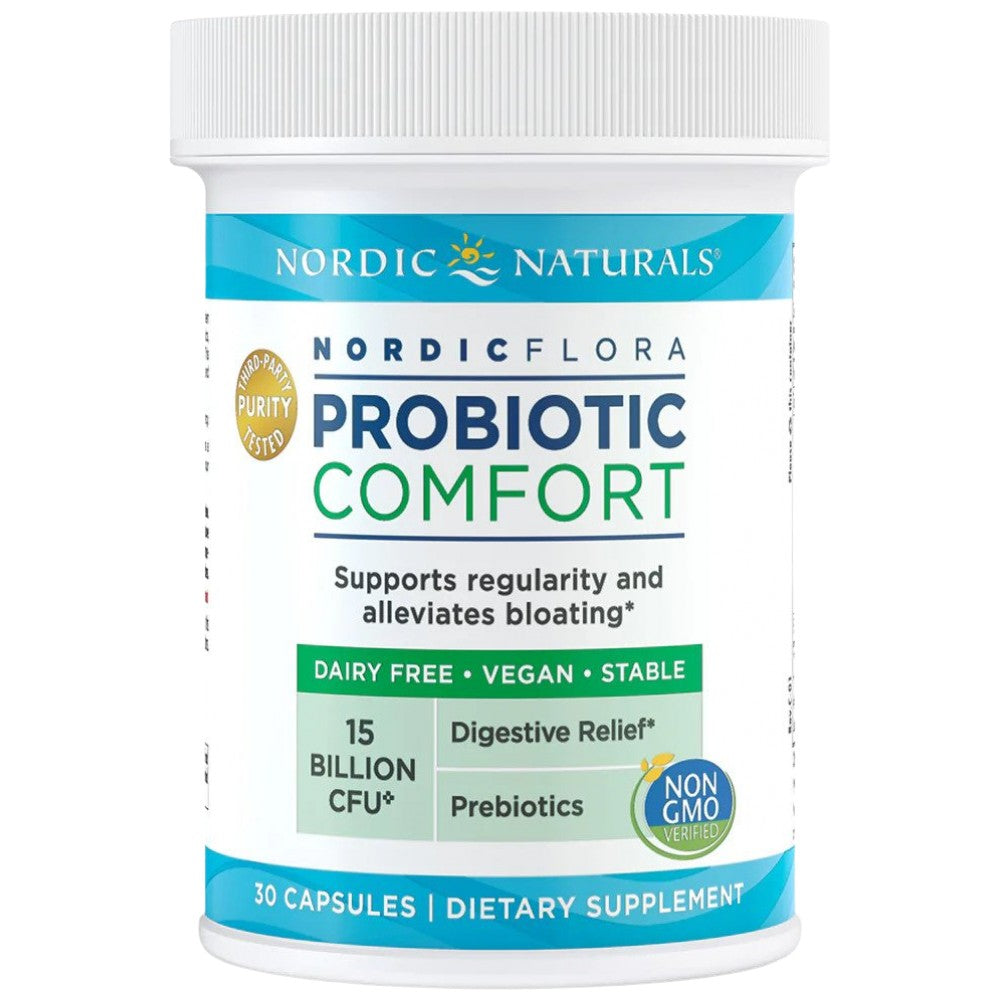 Nordic Flora Probiotic Comfort 15 miliárd aktívnych buniek - 30 gélových kapsúl
