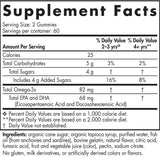 Nordic Omega -3 Gummies 82 mg - 60 Gummies