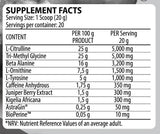 NOx Pump Ultimate | Extrémne predbežné cvičenie 400 gramov