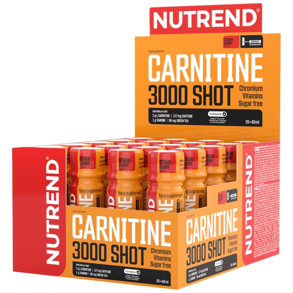 Karnitín 3000 Shot - 20 x 60 ml