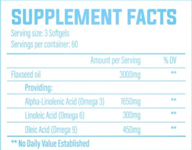 Oh-mega v | Olej z ľanového osiva 1000 mg - 180 gélových kapsúl