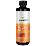 Organický ľanový olej - za studena - 473 ml