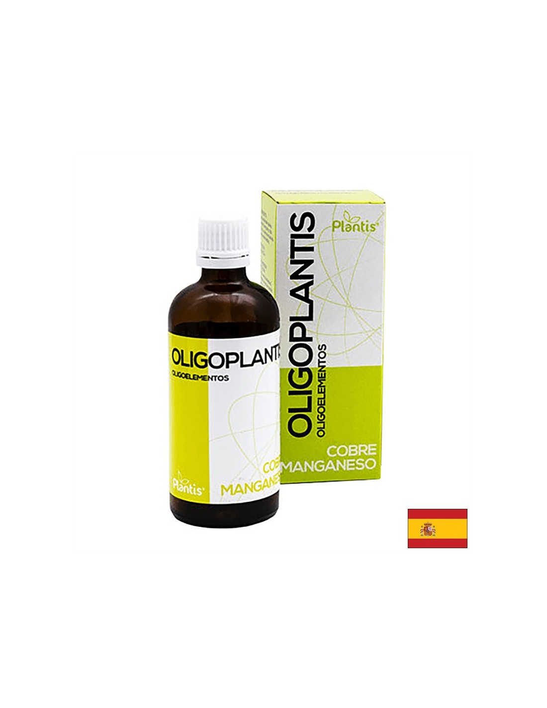 Meď a mangán - zdravie pre kosti a srdce - Oligoelementos Plantis® - 100 ml