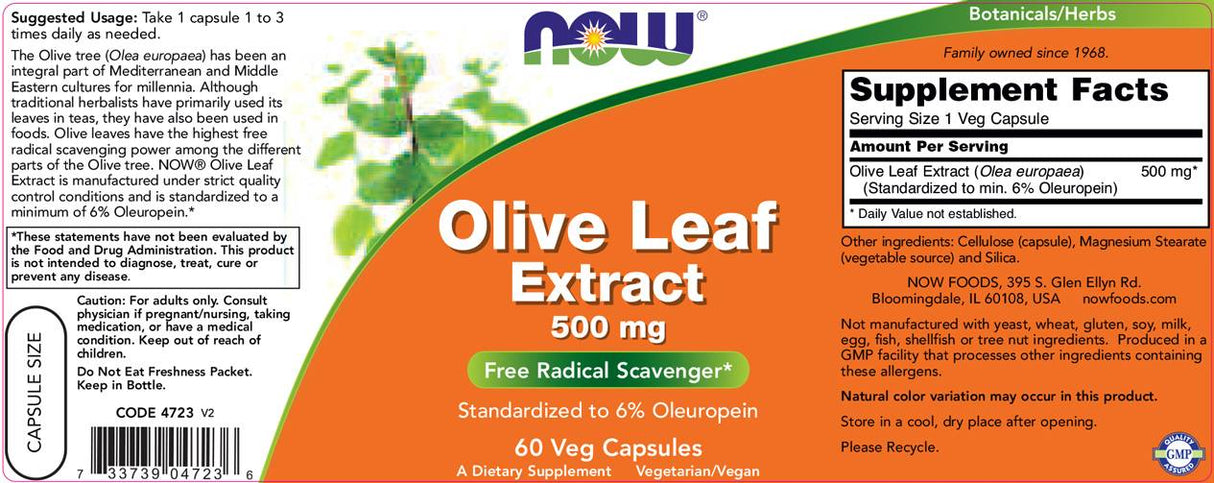 Extrakt z olivového listu 500 mg - 60 kapsúl
