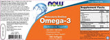 Omega 3 1 000 mg / molekulárne destilované - 100 gélových kapsúl