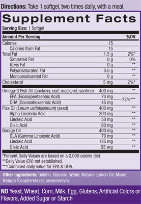 Omega 3-6-9 Komplex 90 Softgels