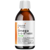 Omega 3-6-9 Liquid + Adek | Vitamín A + D + E + K 120 ml