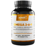 Omega 3-6-9 | s rybím olejom, ľanovým olejom a slnečnicovým olejom - 100 kapsúl