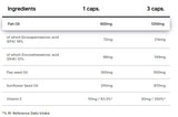 Omega 3-6-9 | s rybím olejom, ľanovým olejom a slnečnicovým olejom - 100 kapsúl