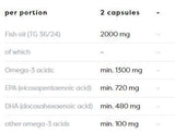 Omega -3 navyše 1300 mg - 180 softgels