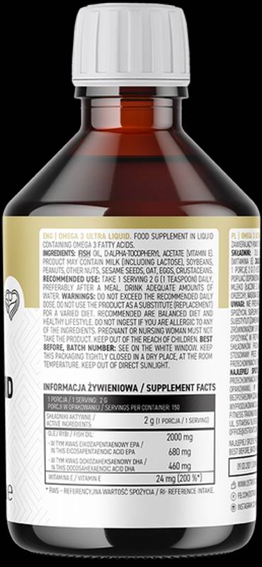 Omega 3 ultra / kvapalina 300 ml