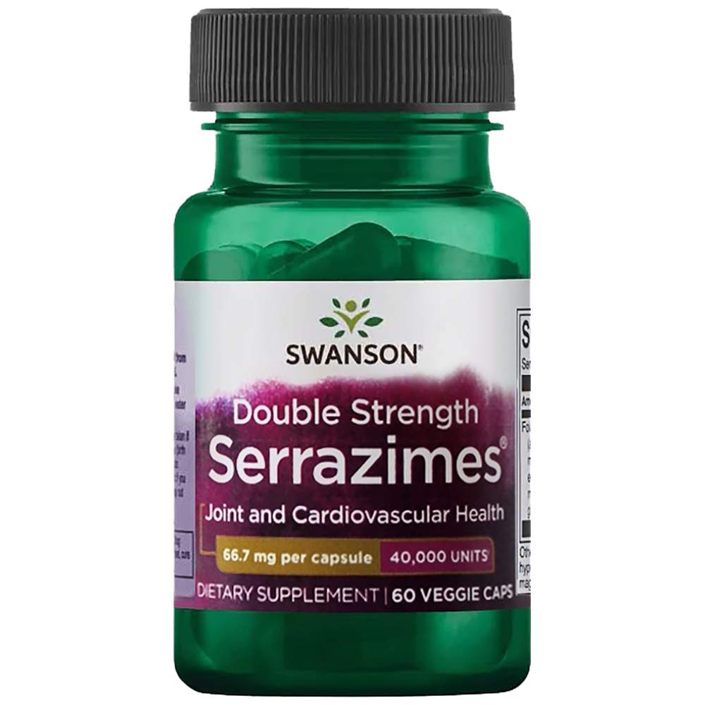 Optimálna sila Serrazimes 40 000 jednotiek 66,7 mg 60 kapsúl