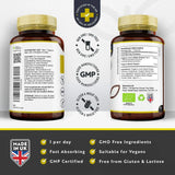 Organická levia hriva 120 Vcaps. <tc>Nutravita</tc>