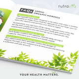 Organic Moringa - Bio Moringa 600 mg 120 Veganské kapsuly