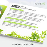 Organic Moringa - Bio Moringa 600 mg 120 Veganské kapsuly