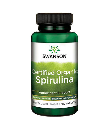 Organic Spirulina 500 mg - 180 tabliet